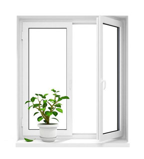 Окно ПВХ 1450 x 1415 двухкамерное - KBE Эталон Кашира
