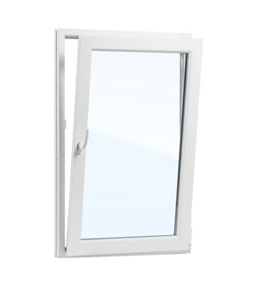 Окно ПВХ 900 x 1415 двухкамерное - EXPROF Practica Кашира