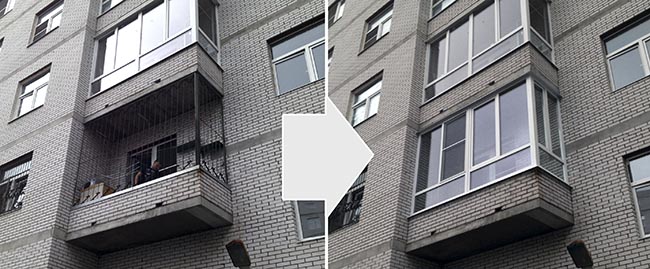 Нужно ли застеклять балкон: преимущества остекления балкона Кашира