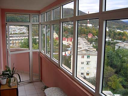 балконное пластиковое окно Кашира